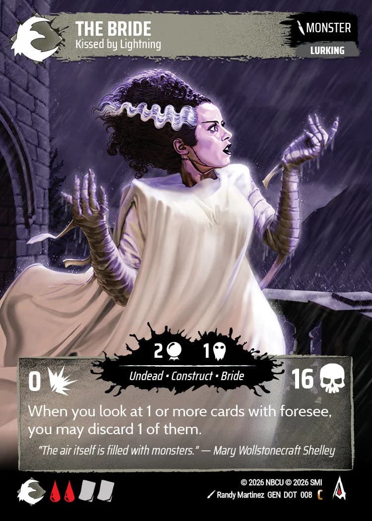 The Bride, Kissed by Lightning