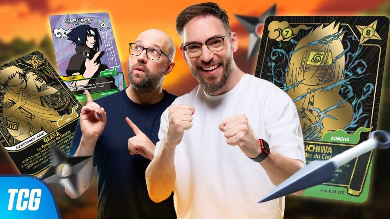La carte en Or de Sasuke a-t-elle ete trouvee ? | Opening Naruto Mythos TCG