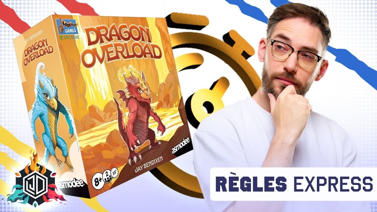 Dragon Overload : Règles Express en 4 minutes, le bluff des cartes cachées