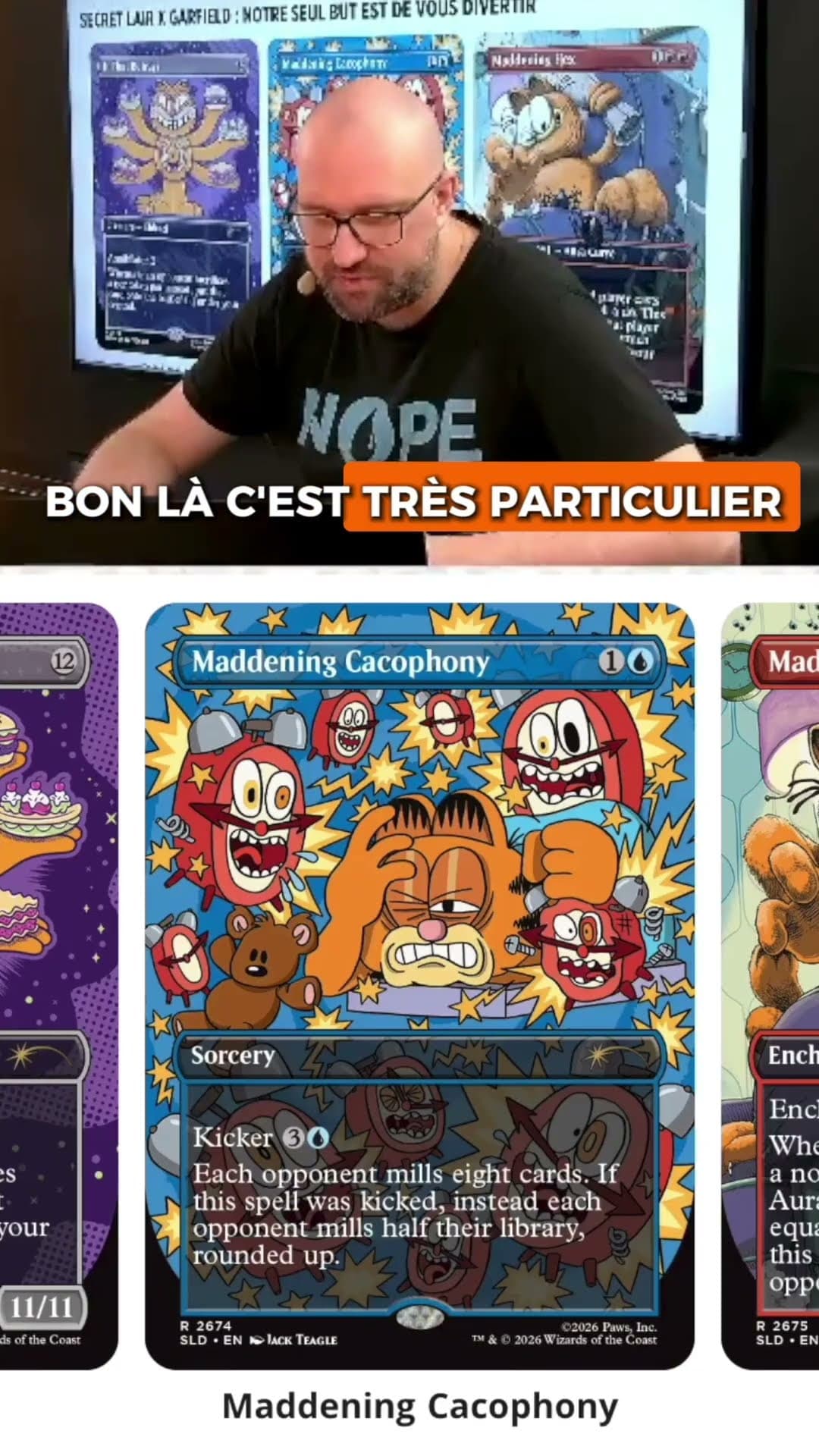 Les CHATS ont encore gagné 😼✨️ #magic #secretlair #cats #catsvsdogs #garfield
