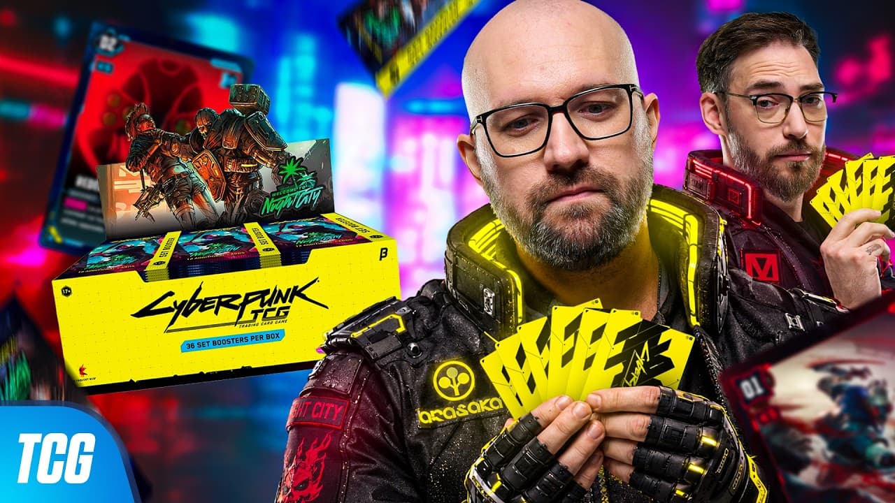 Scellé Cyberpunk : entraînement avant l’événement Creator Invitational Cyberpunk TCG