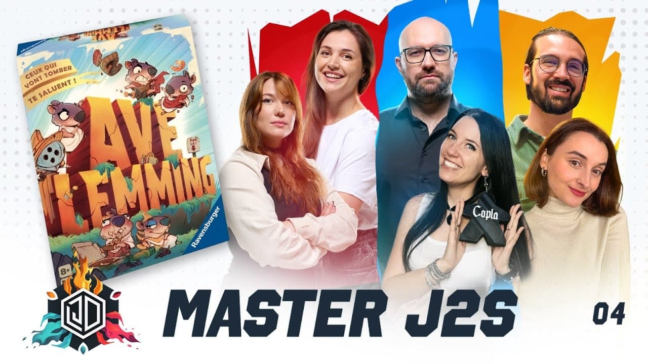 Ave Lemming : un jeu de pli qui pousse tout le monde dans le vide ? | Master J2S 2026 [04]