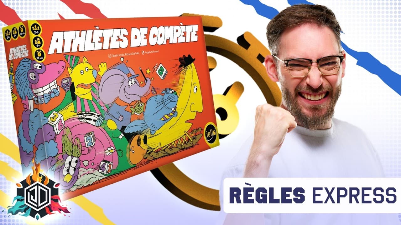 Athlètes De Compète : Règles Express en 7 min, la course la plus chaotique de Richard Garfield ?