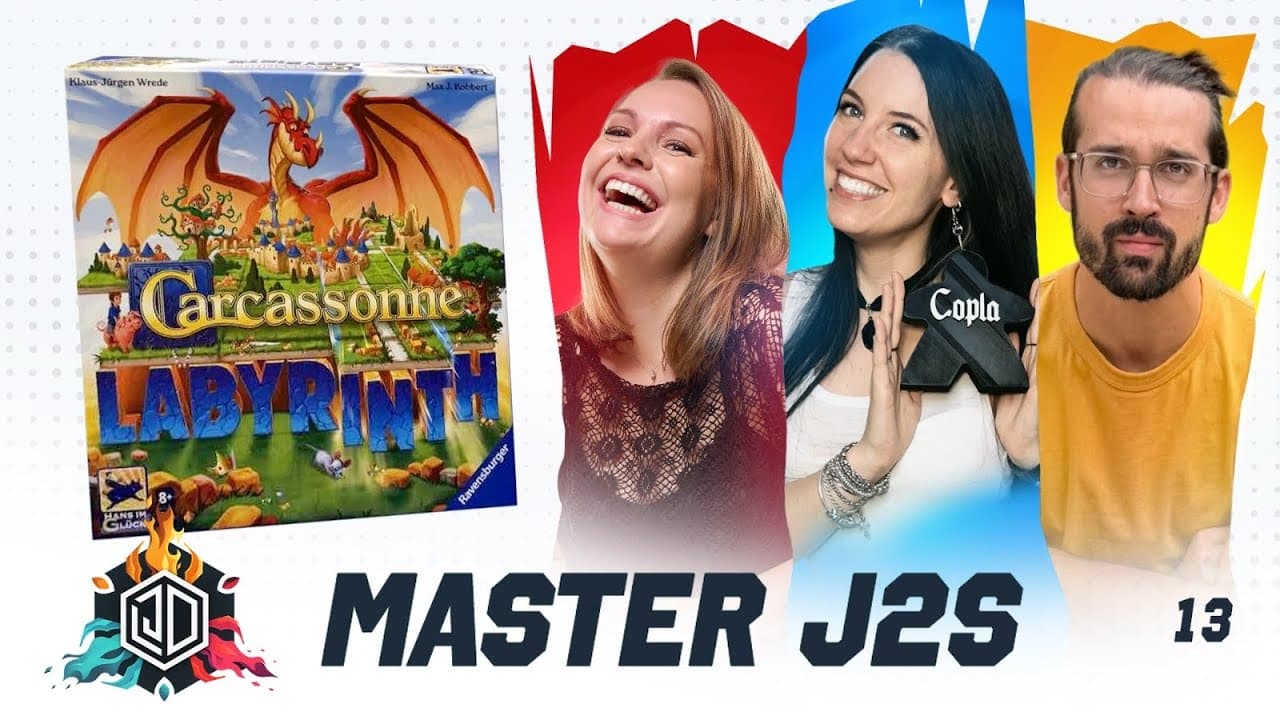 Carcassonne Labyrinth : le crossover nostalgie de deux monuments ? Master J2S 2026 [13]