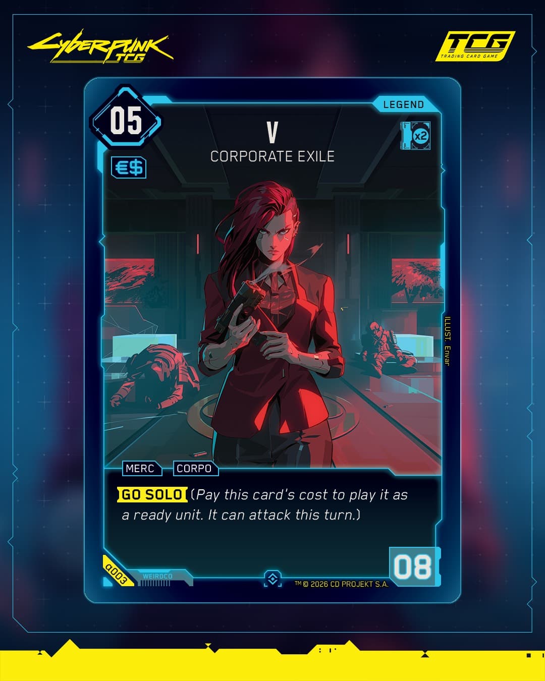 Deck préconstruit V — Cyberpunk TCG