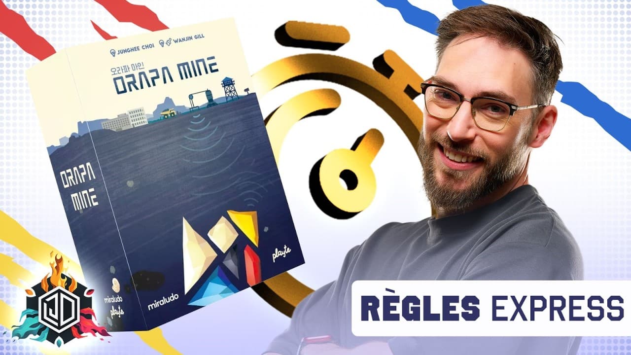 Orapa Mine : Règles Express en 4 min, lasers, gemmes et déduction !