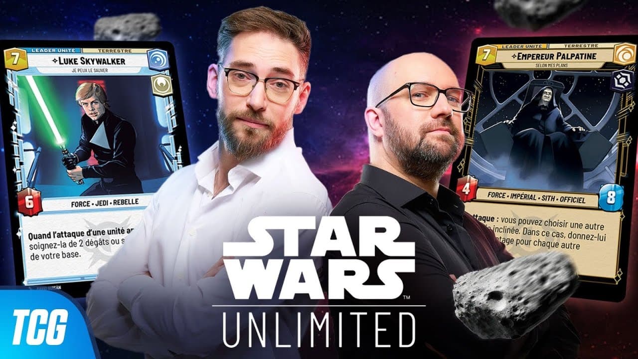 Deck Palpatine ou Luke Skywalker : quel préconstruit domine ? | Star Wars Unlimited