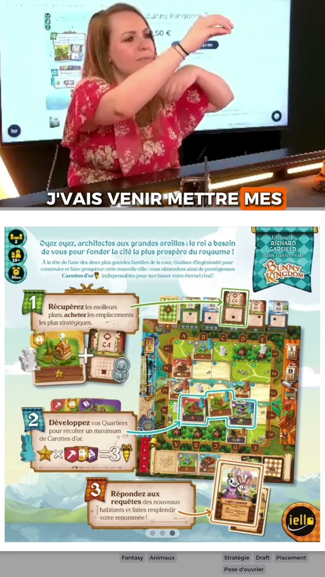 DUEL au royaume des lapins 🐰⚔️ #jeudesociété #boardgame #lesjoueursdudimanche #ljdshow