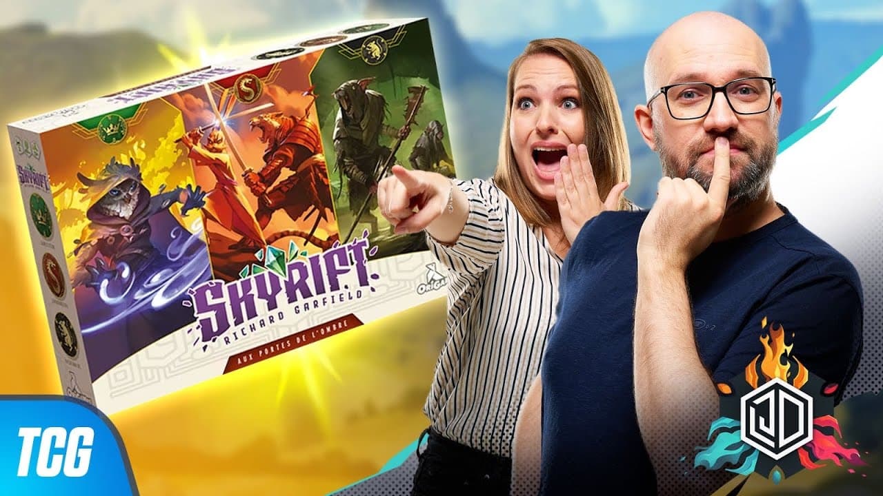 Skyrift : Le jeu de cartes de Richard Garfield façon Challengers ?