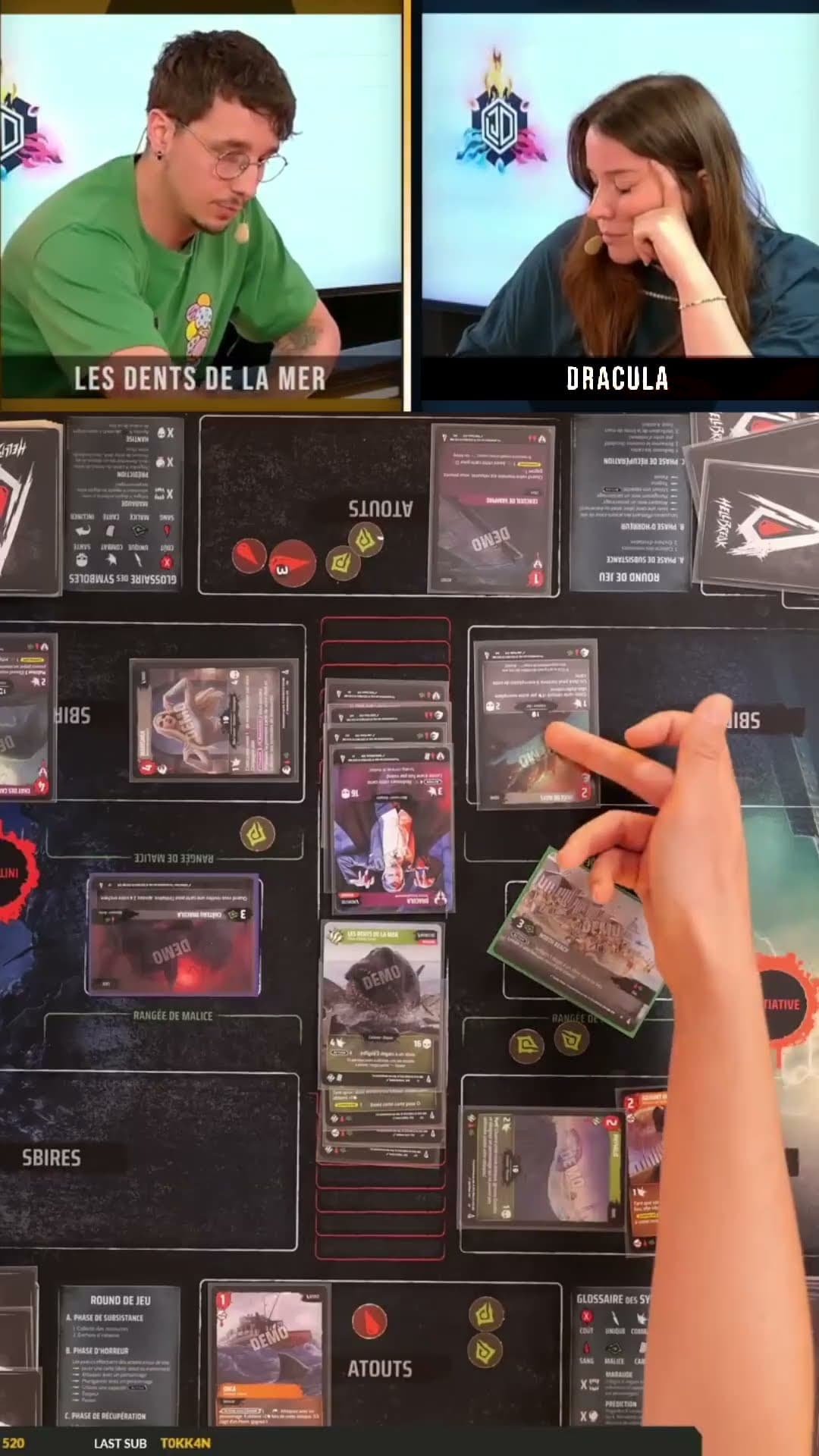 Flop de JUMPSCARE 😭😬 #mastertcg #hellbreak #tcg #bestof #lesjoueursdudimanche