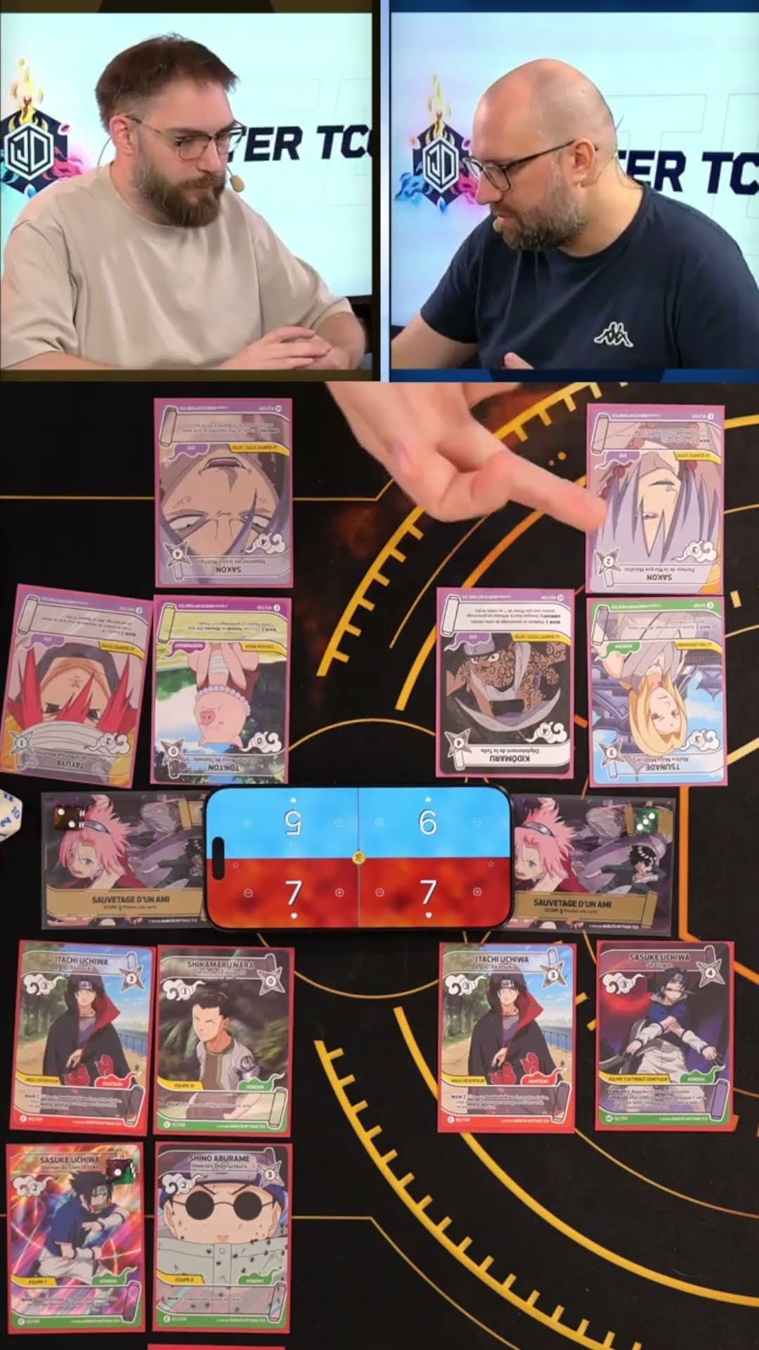 J'invoque GAARA 💥🌪️ #mastertcg #narutomythos #tcg #bestof #lesjoueursdudimanche