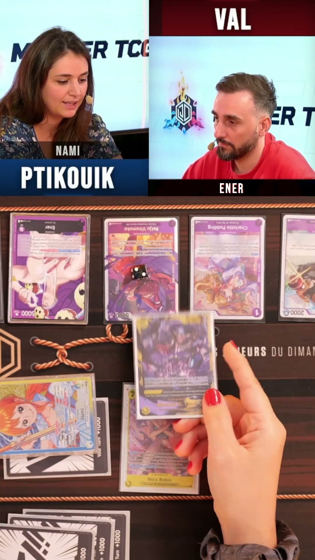 Nami freeze en boucle 🥶😰 #mastertcg #tcg #onepiecetcg #bestof #lesjoueursdudimanche