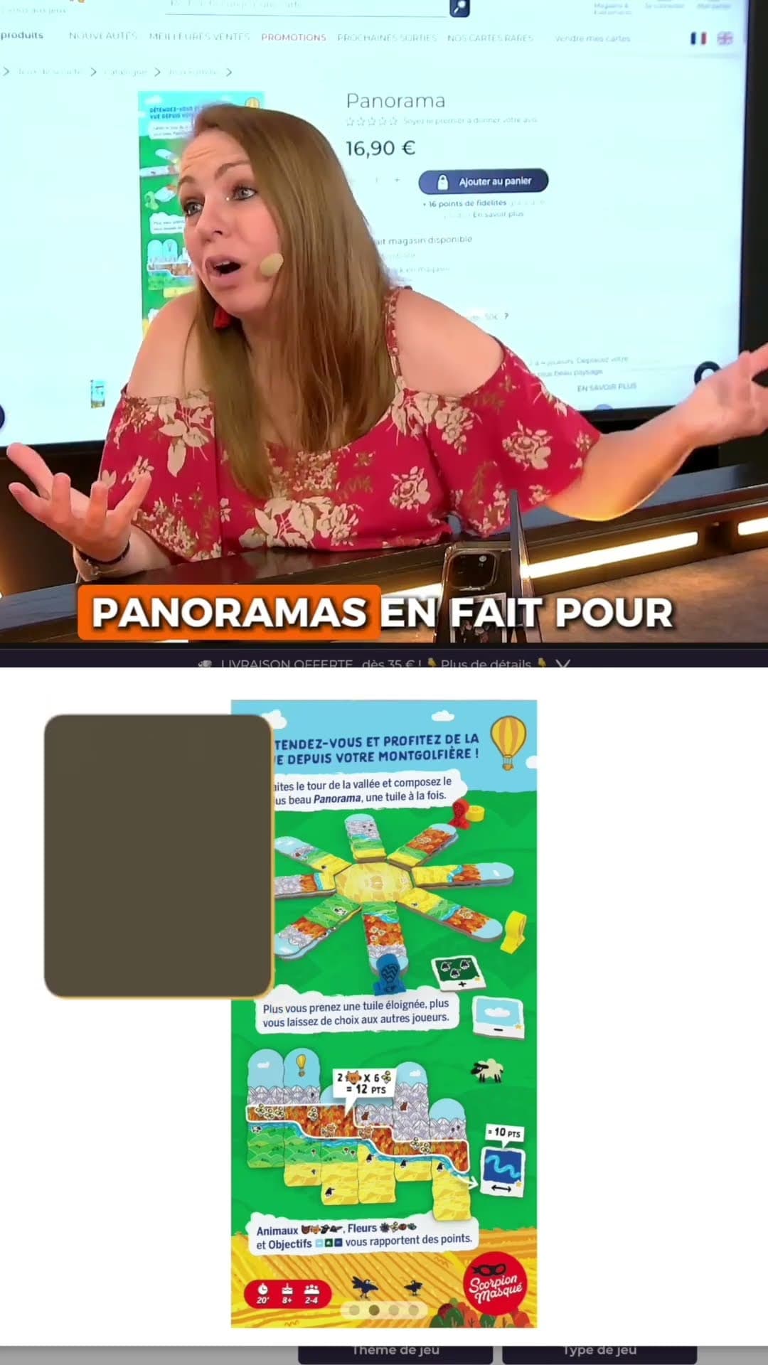 C'est CHILL 😎🏞️ #jeudesociété #boardgame #lesjoueursdudimanche #ljdshow