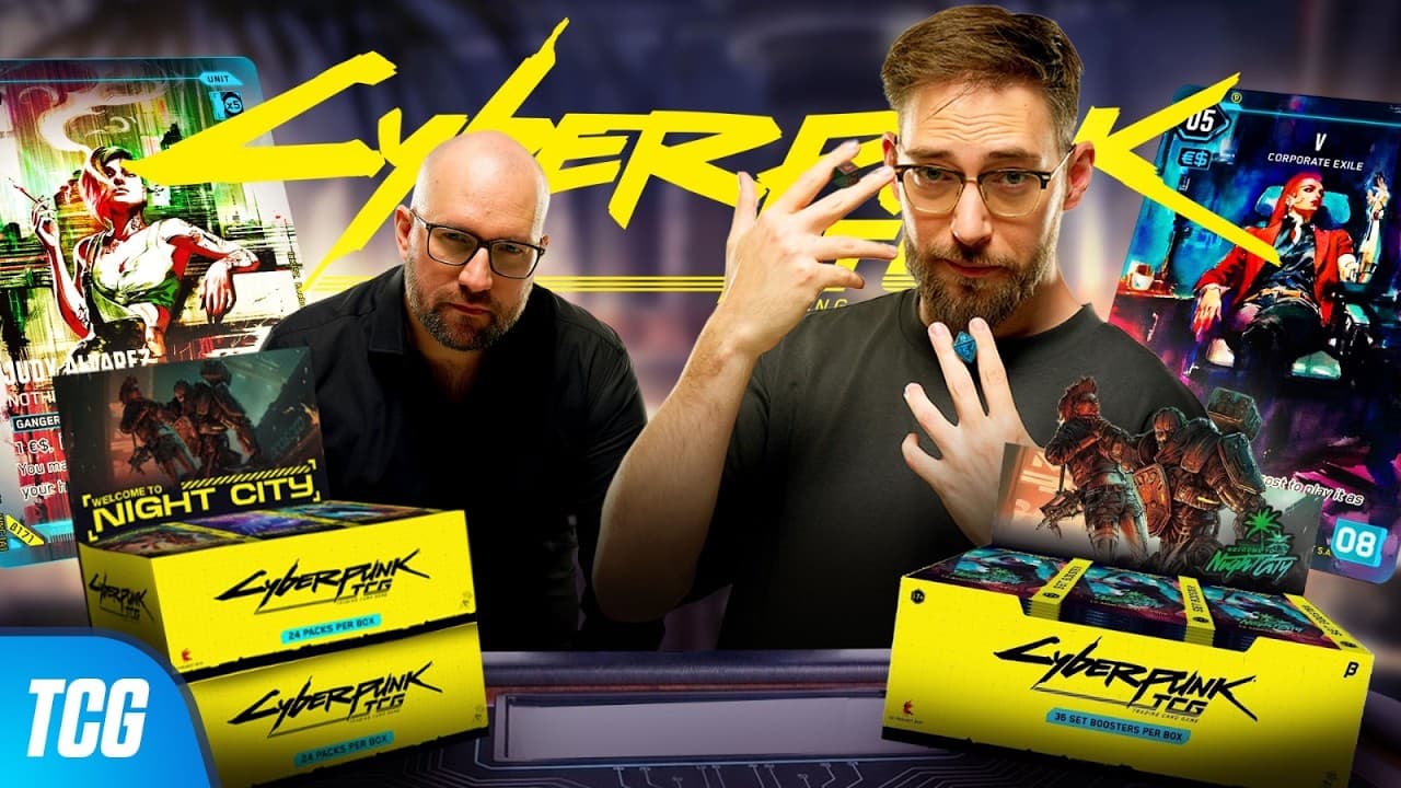 Cyberpunk TCG : Y a quoi dans ces boosters ?