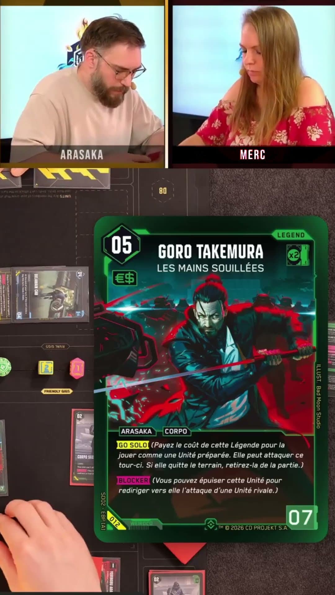 J'ai plus rien dans mon deck... JE MEURS ? #mastertcg #cyberpunktcg #bestof #tcg #ljd