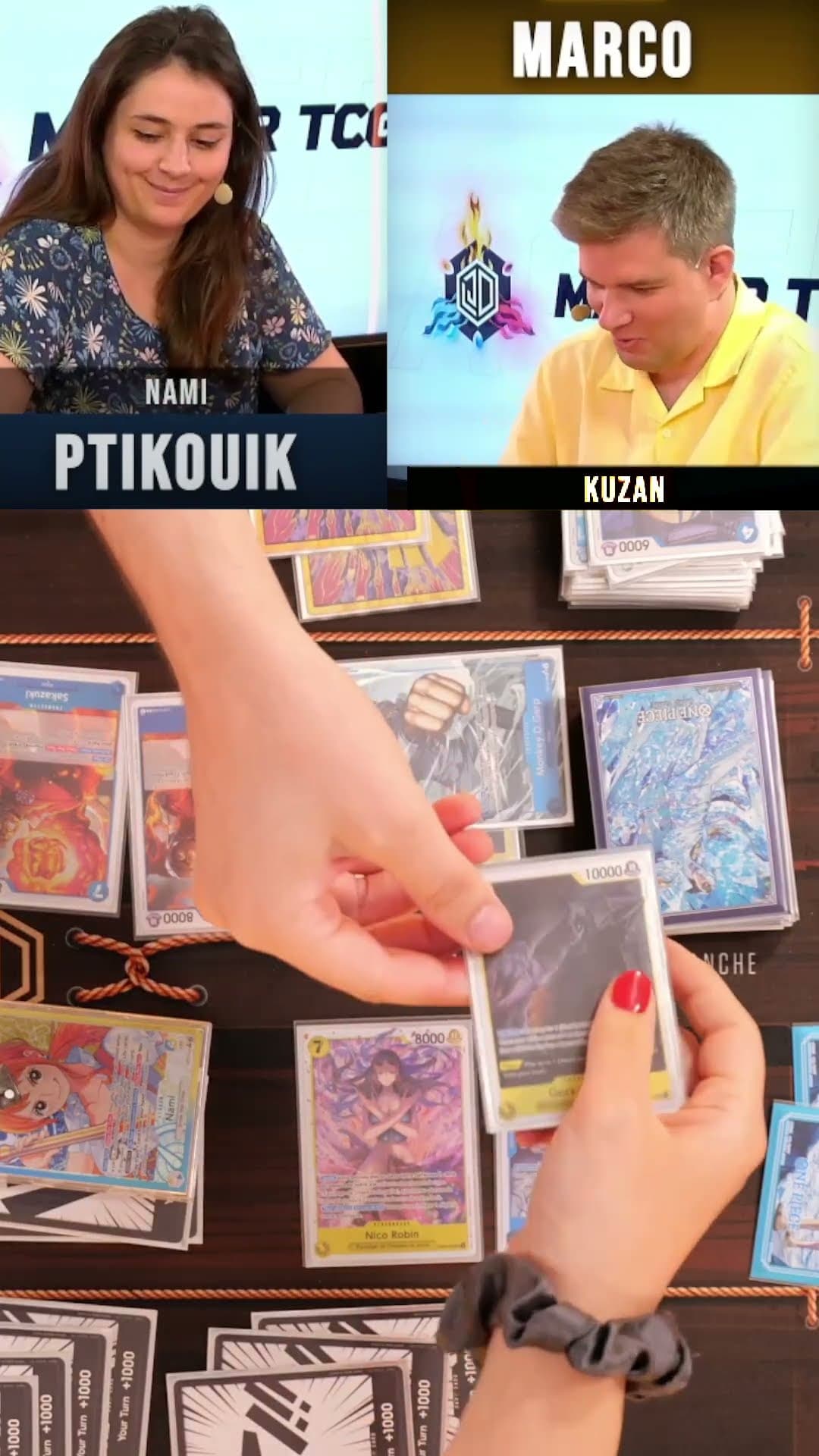 On joue pas au même jeu 😭🫢 #mastertcg #tcg #onepiecetcg #bestof #lesjoueursdudimanche