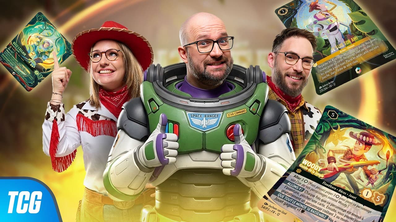 TOY STORY arrive en jeu de carte ! Opening Set 12 Lorcana