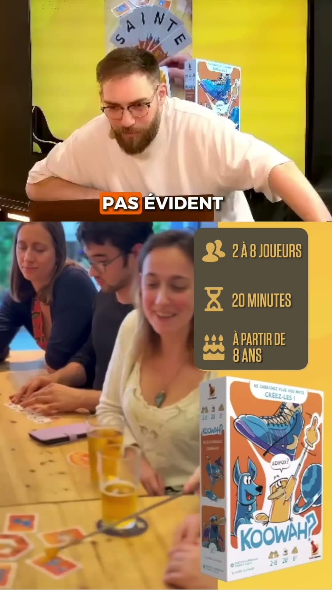 On invente des mots et... ÇA MARCHE ! 👍 #jeudesociété #boardgame #lesjoueursdudimanche #jds #ljdshow