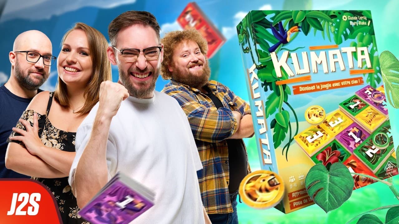 Kumata : des dominos à empiler, un totem qui bloque et du jeu en équipe