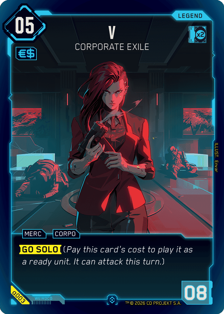Carte V — Cyberpunk TCG