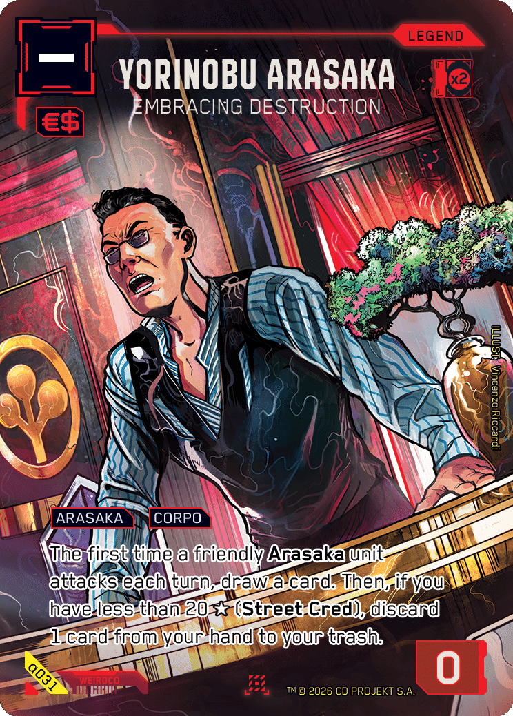 Carte Yorinobu — Cyberpunk TCG