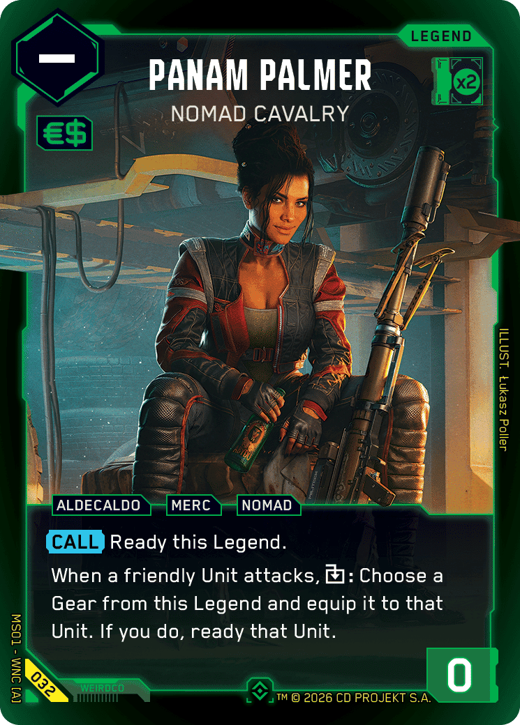 Panam Palmer — Nomad Cavalry