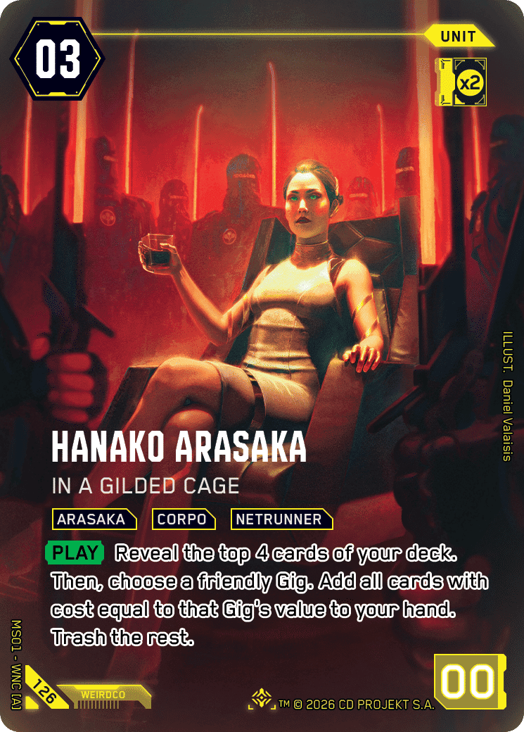 Hanako Arasaka — In A Gilded Cage