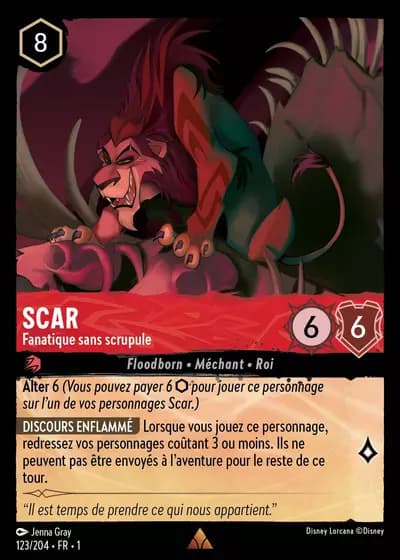Scar – Fanatique sans Scrupule