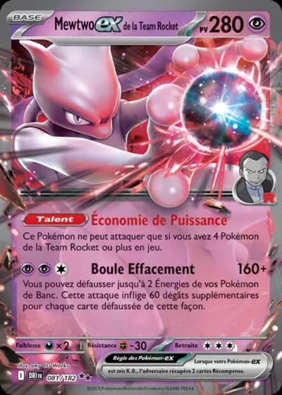 Mewtwo ex – Team Rocket