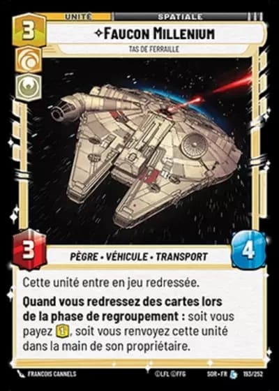 Faucon Millénium – Tas de Ferraille