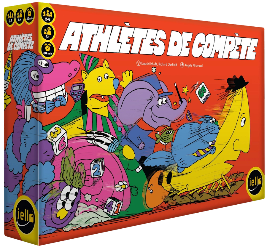 Boîte du jeu Athletes de Compete