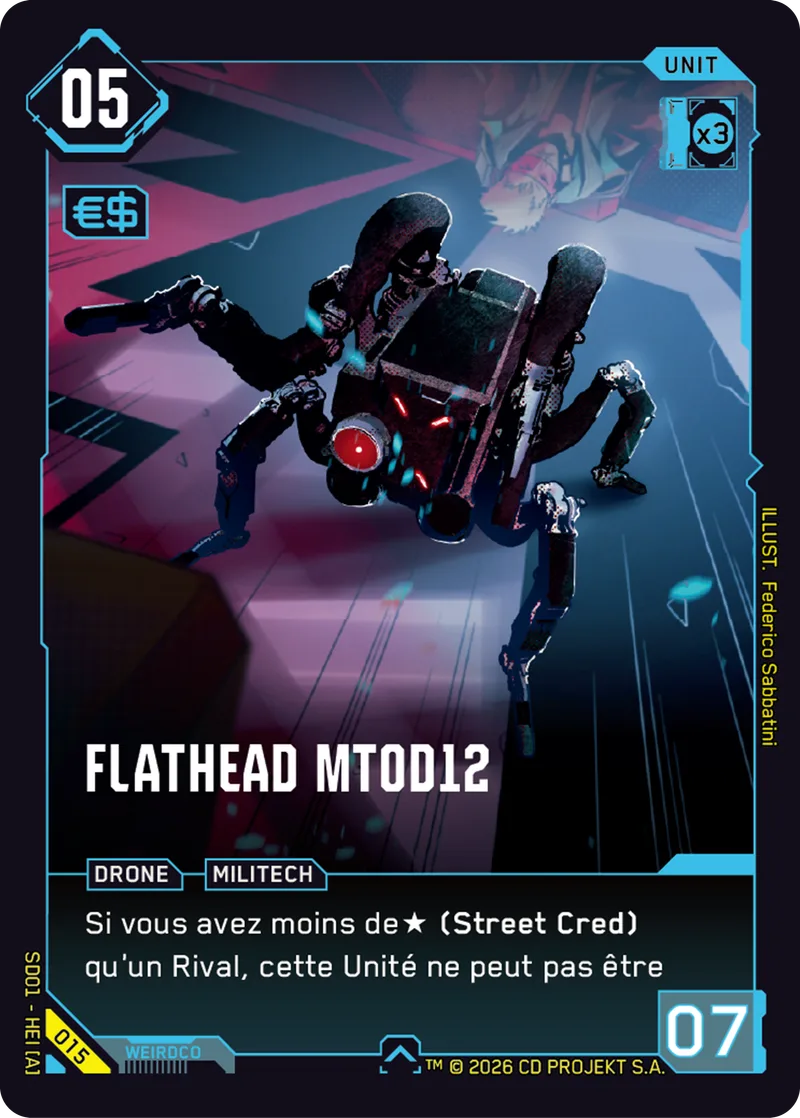 MTOD12 Flathead